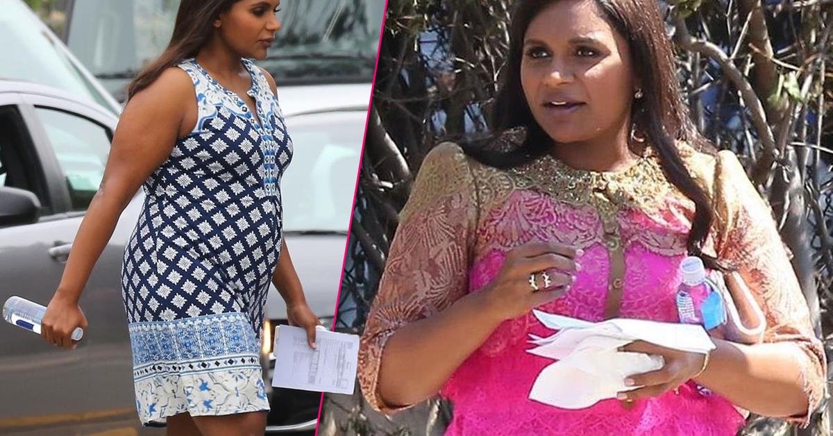 But who's actress Mindy Kaling's baby daddy? 