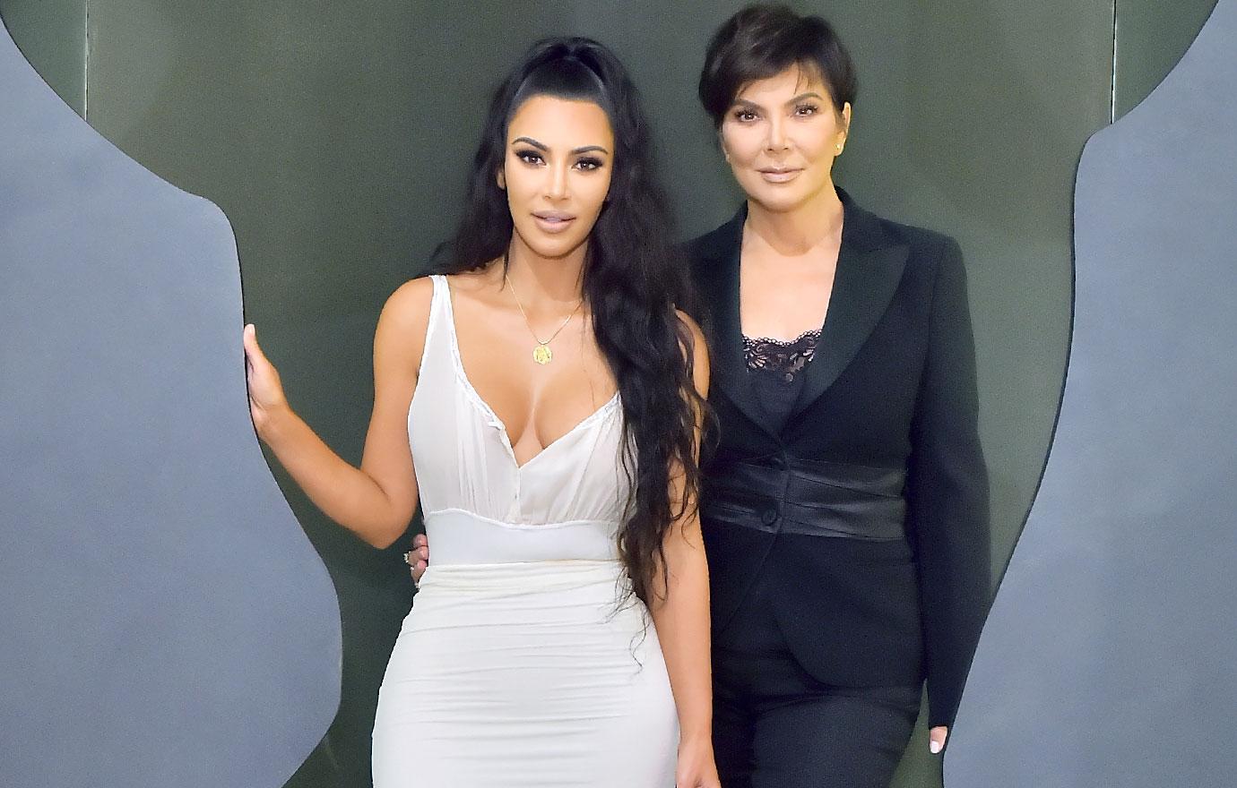 Kim Kardashian And Kris Jenner Attend Fan Event