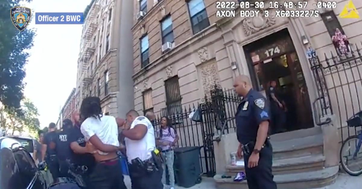 Nypd Releases Bodycam Footage Showing Moment 19 Year Old Is Punched 0218