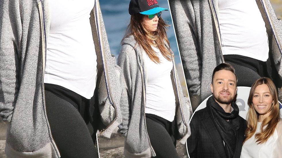 //jessica biel pregnant possibly bondi