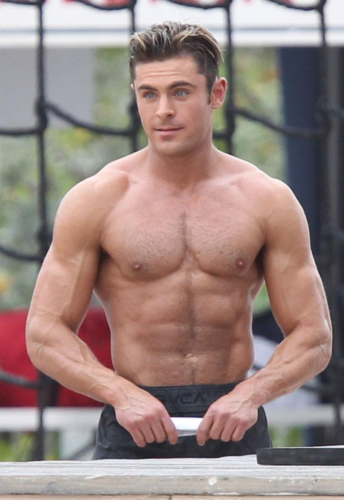 Hunk Vs. The Hoff! David Feuding With Zac Efron On Set Of ‘Baywatch’ Remake