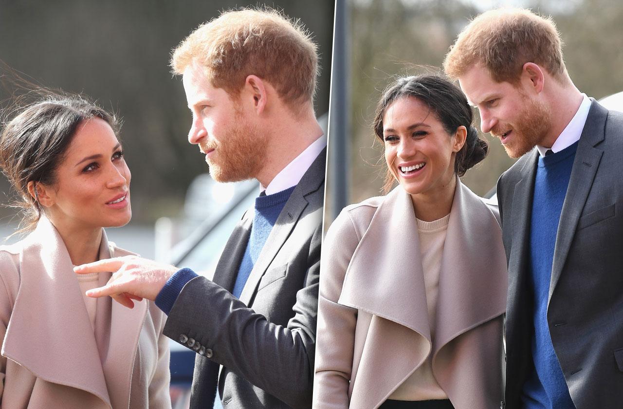 Meghan Markle Prince Harry Wedding PDA