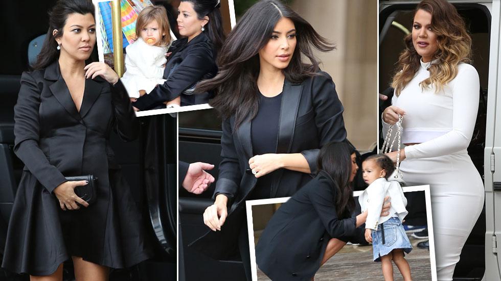 Kim Kardashian Wore Vintage Chanel To Kourtney Kardashian's Baby Shower