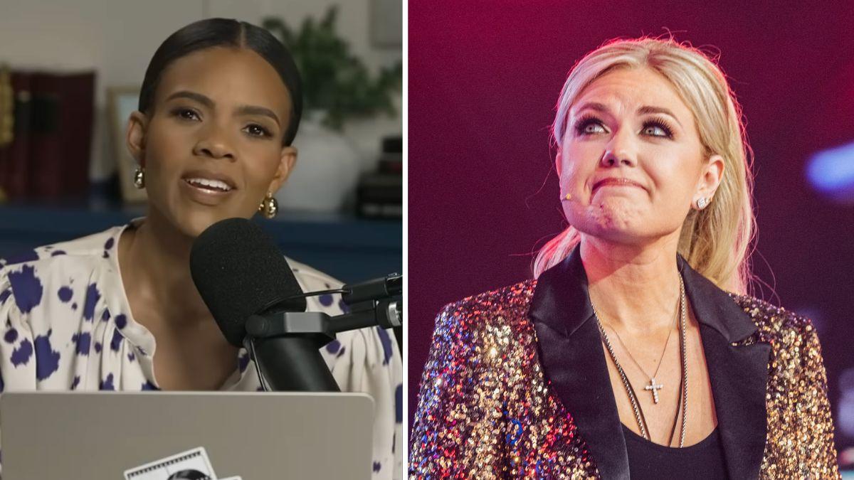 Photo of Candace Owens and Erika Kirk