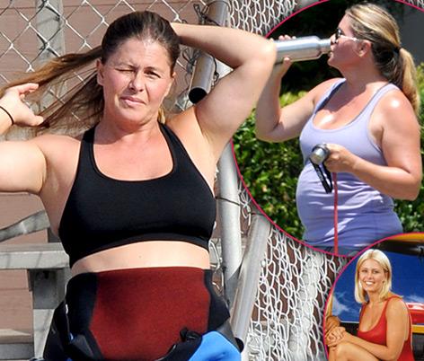 She’s Getting Her Baywatch Body Back! Nicole Eggert Shows Off Drastic ...