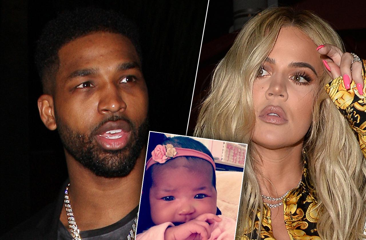 Tristan Thompson Part Time Dad khloe kardashian fears baby true