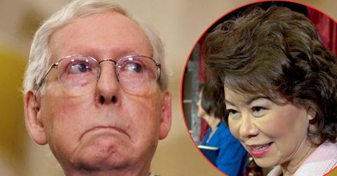 Photo of Mitch McConnell, Elaine Chao