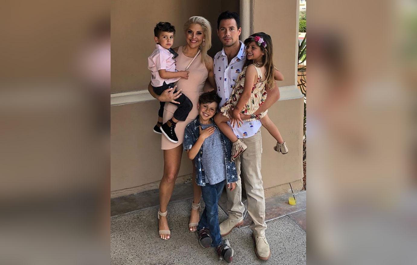 'RHOC' Star Gina Kirschenheiter & Kids In NYC After Husband Matt's Attack