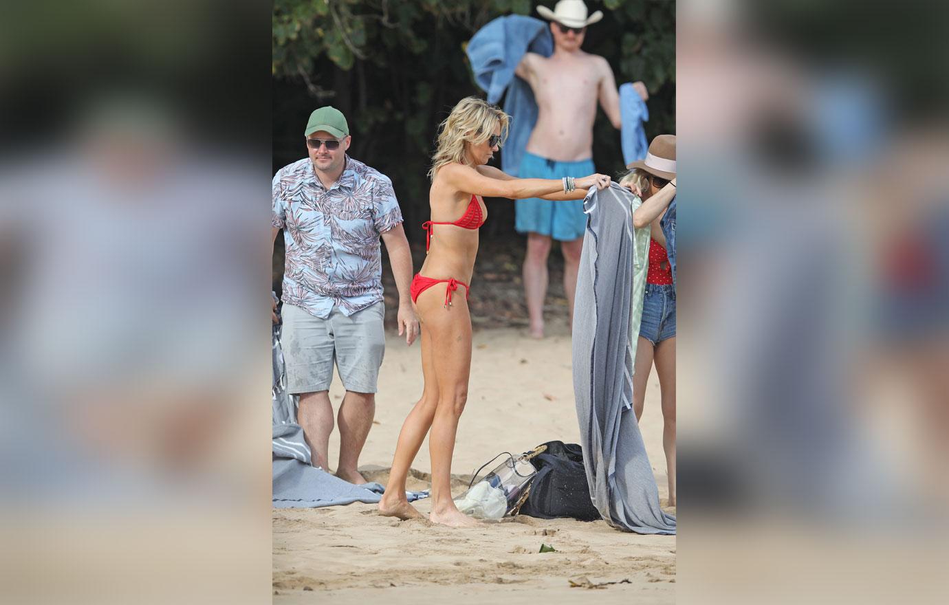 Stephanie Pratt Red Bikini Body Beach Day