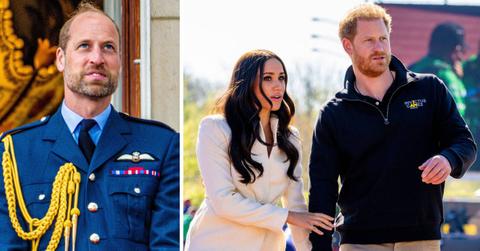 Photo of Prince William, Meghan Markle and Prince Harry