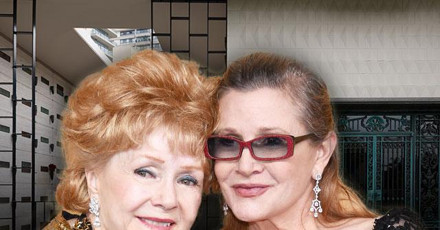 //carrie fisher debbie reynolds joint funeral memorial service forest lawn memorial park pp