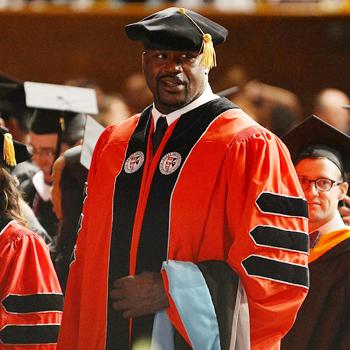 //shaquille oneal doctoral degree