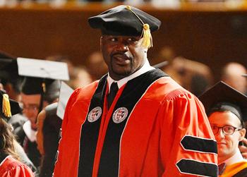 //shaquille oneal doctoral degree