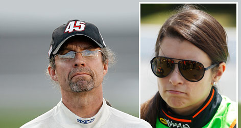 //kyle petty danica patrick square getty