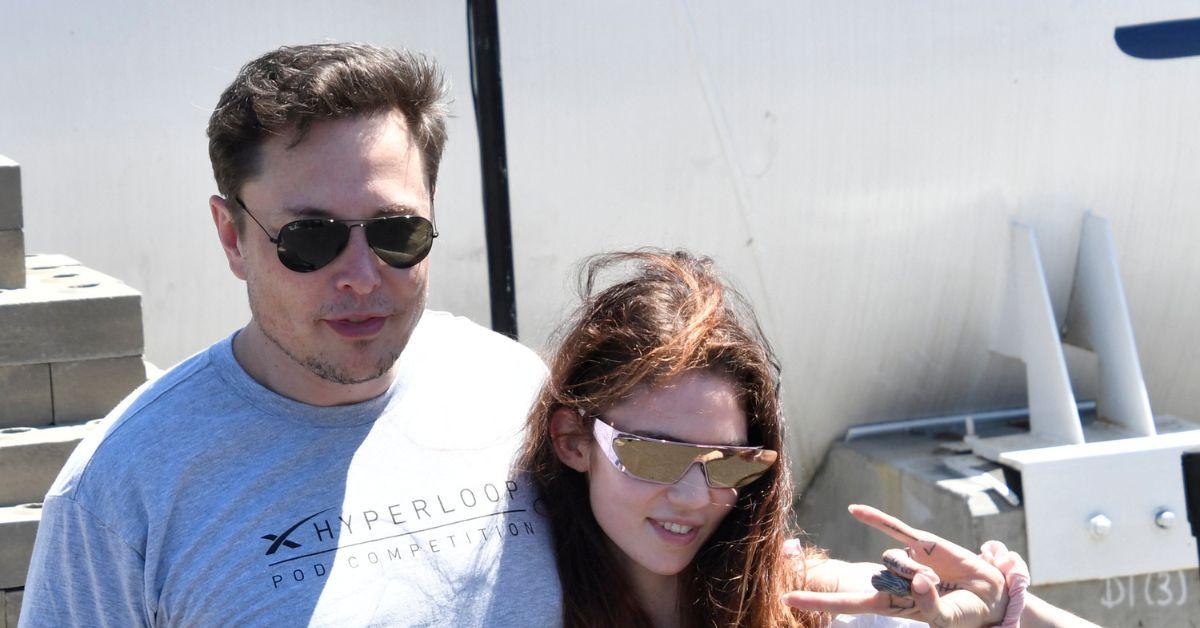 Photo of Elon Musk and Grimes