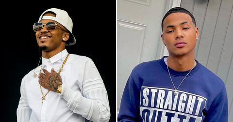 august alsina his new bf pp