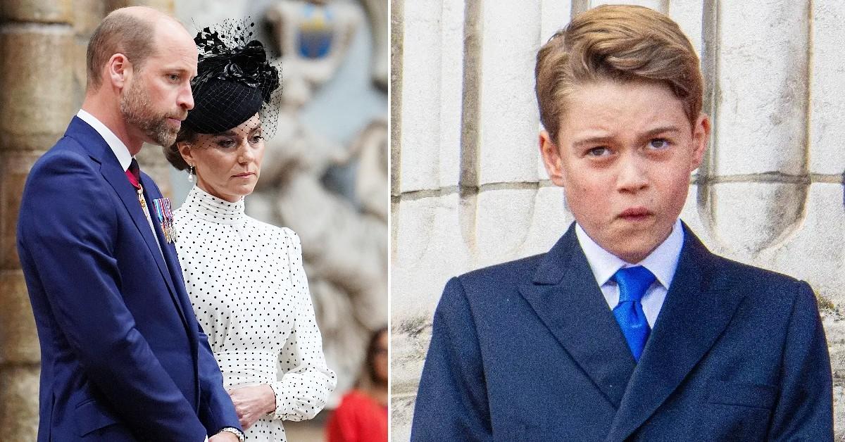 prince george taking on throne kate william pp