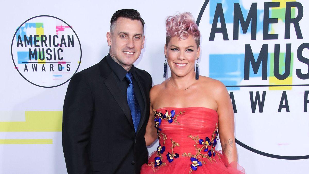 Hart and Pink faced renewed speculation about their marriage despite her calling the breakup reports 'fake news.'