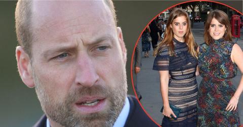 Photo of Prince William,Princess Beatrice and Princess Eugenie