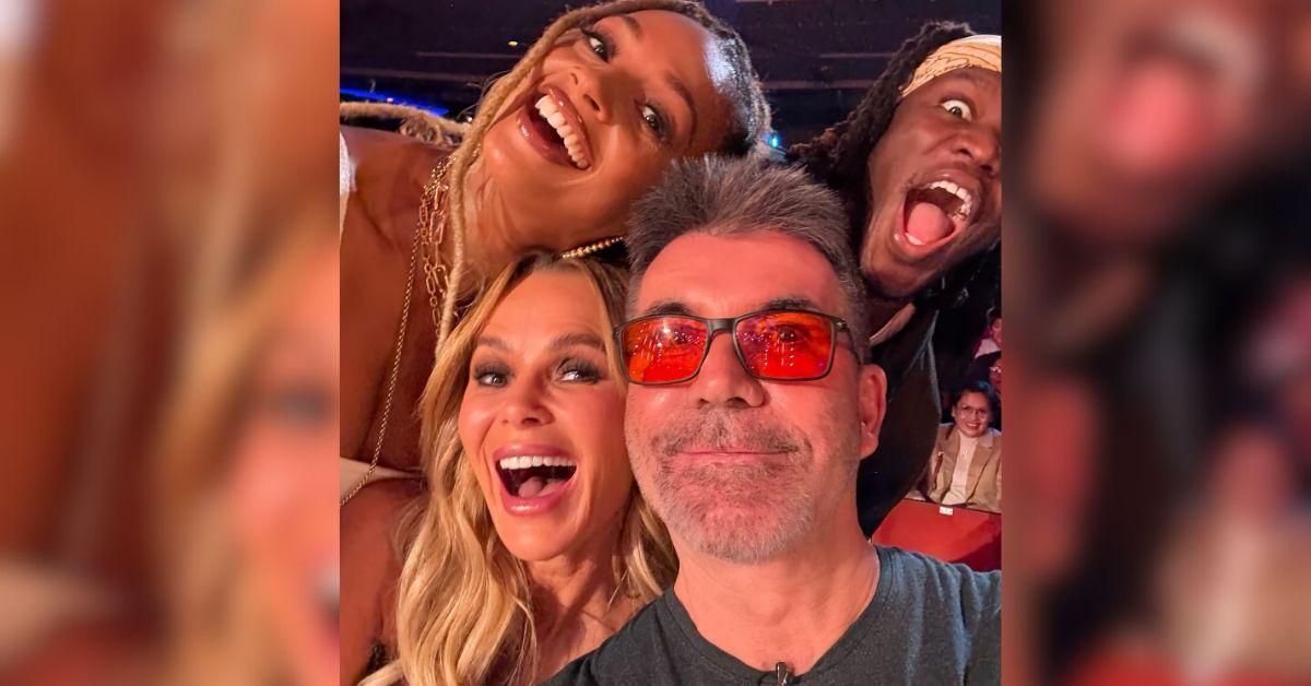 photo of simon cowell and BGT judges