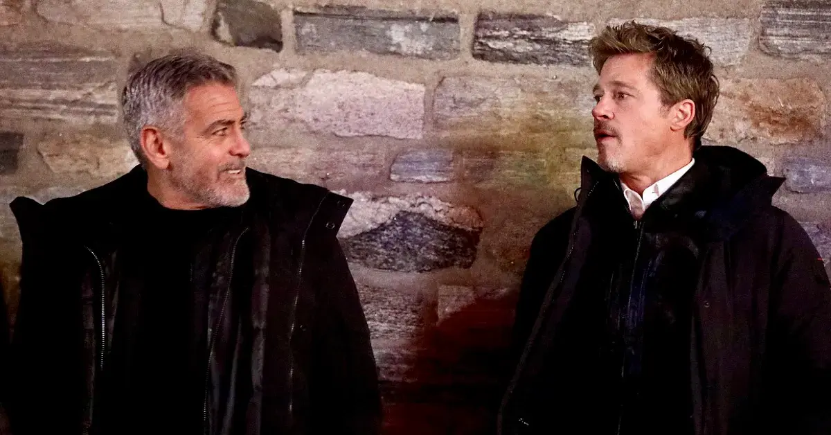 george clooney and brad pitt regretting introducing their women