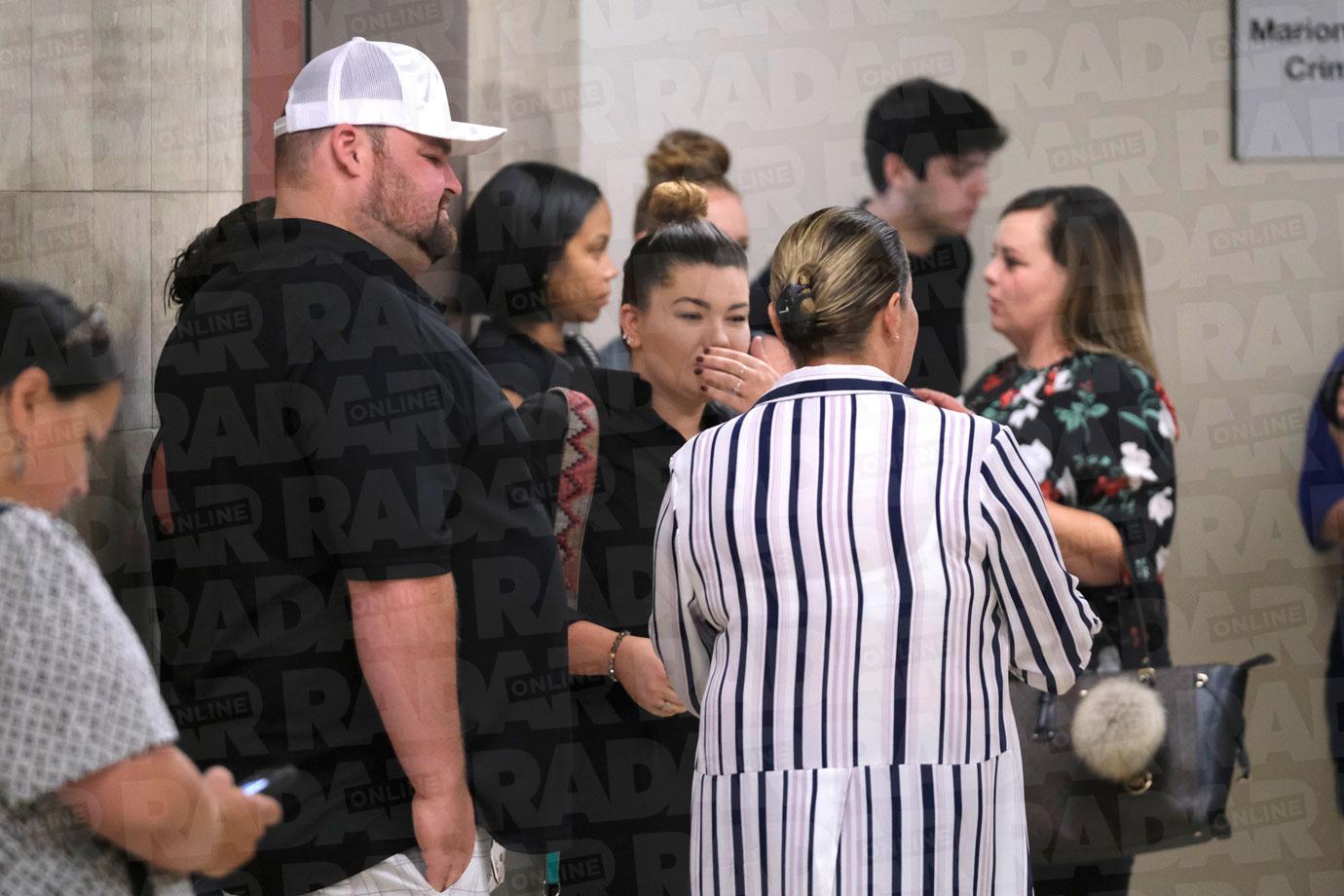 Supporting Amber! See ‘Teen Mom’ Family Surround Portwood At Explosive Court Hearing