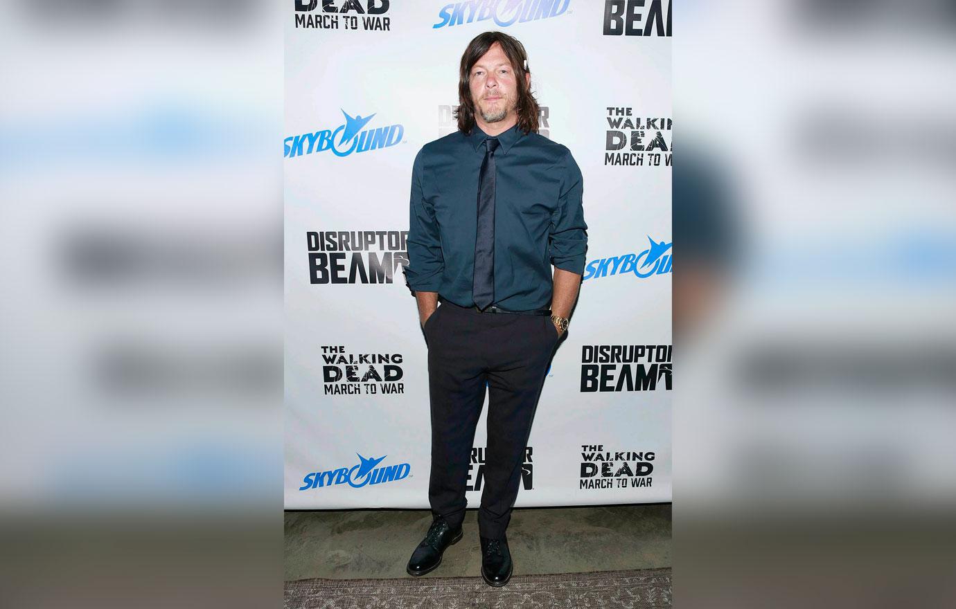 //Norman Reedus attends the Skybound Entertainment New York Comic Con event where guests enjoyed Johnnie Walker Black Label Cocktails_  _Photo Credit Jason Mendez