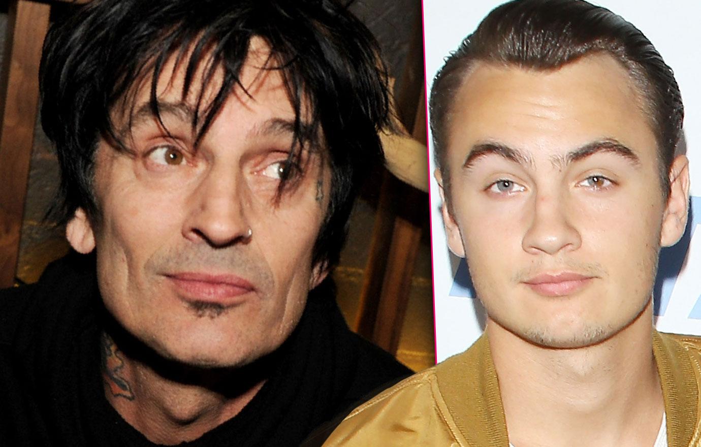 Son Brandon Shares Threatening Post For Tommy Lee On Father's Day