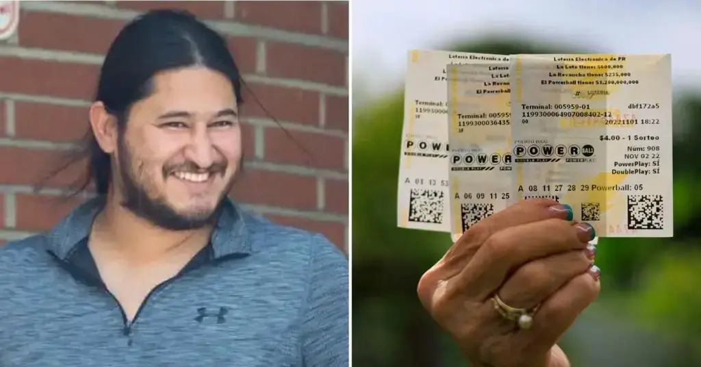 lottery landlord flashed cash stollen  billion powerball ticket