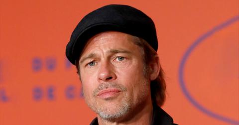 Brad Pitt Closeup Looking Serious