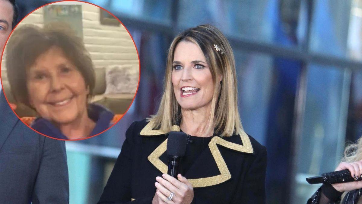 Composite photo of Nancy and Savannah Guthrie
