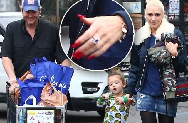 Blake Shelton Gwen Stefani Back Together Wedding Plans Shopping Pics