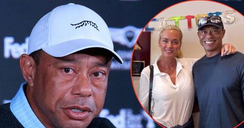 picture of Tiger Woods and Vanessa Trump