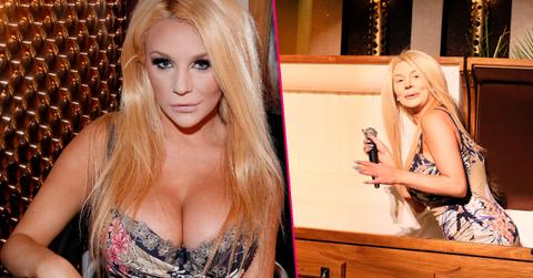 Courtney Stodden Coffin Prop Busty Album Release Party