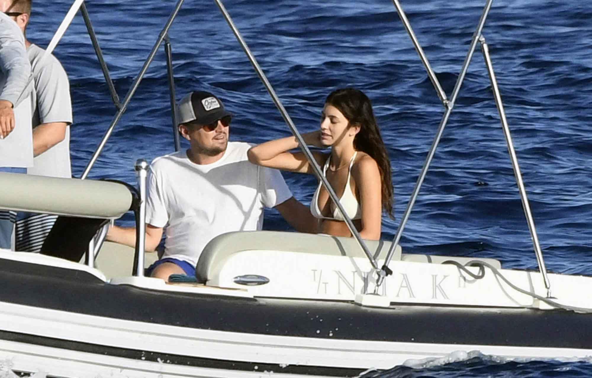 leonardo dicaprio parties new york club breakup ex camila morrone