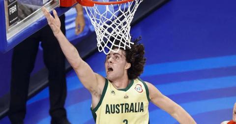 josh giddey playing in australia