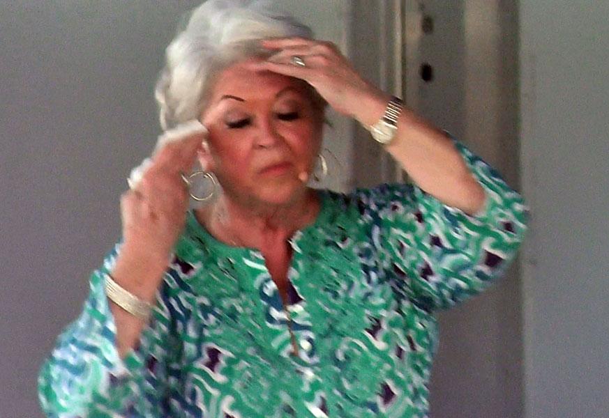 Here's Paula Deen Slugging a Bottle of Tequila