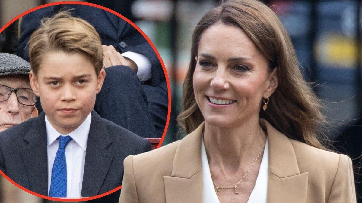 Photo of Princess Catherine and Prince George
