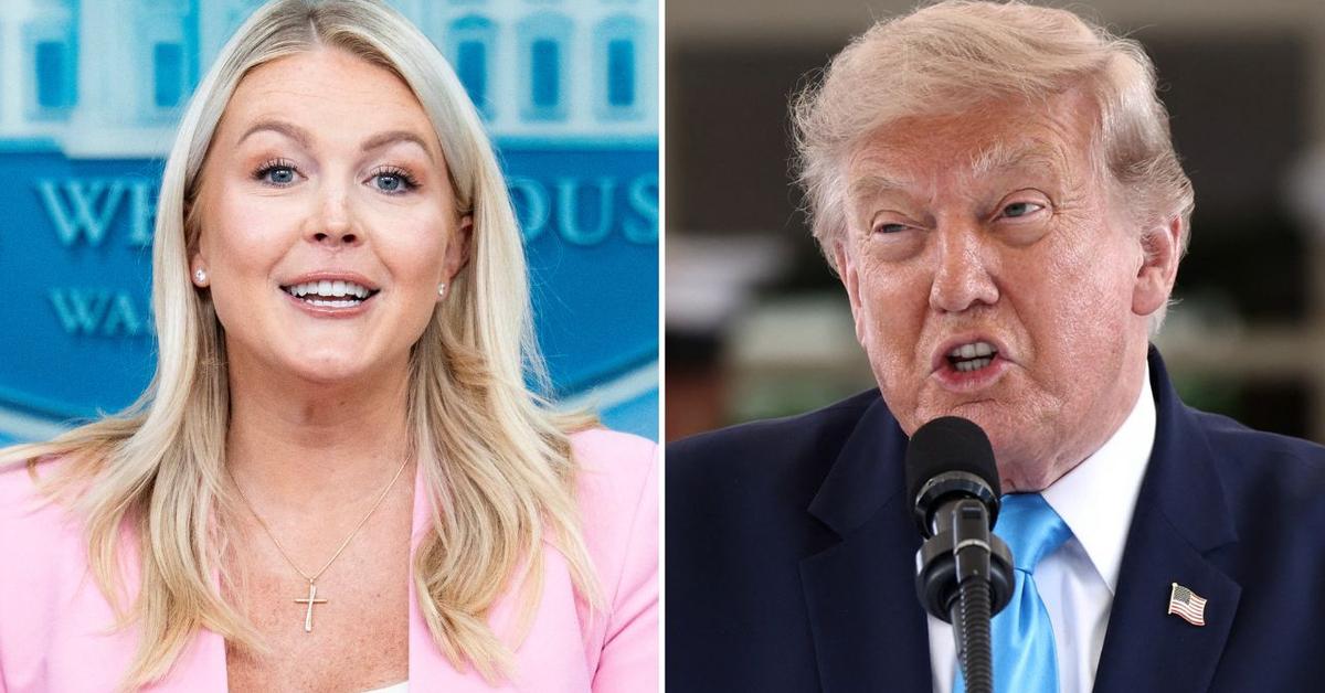Donald Trump Caught Saying 'Camera, Camera' to Karoline Leavitt While Dancing to YMCA, Lip Reader Reveals