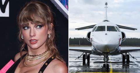 Photo of Taylor Swift, plane