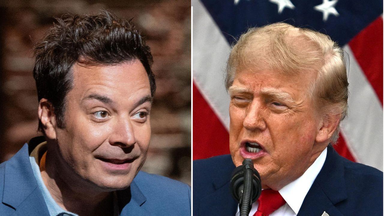 picture of Jimmy Fallon and Donald Trump