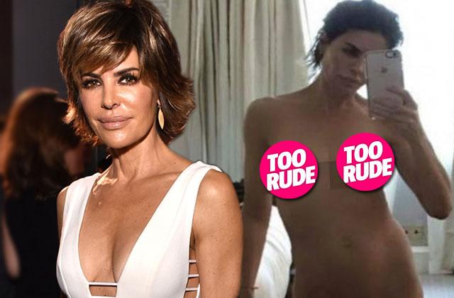 Lisa Rinna Goes Completely Nude In Sexy Mirror Selfie — Photo pic