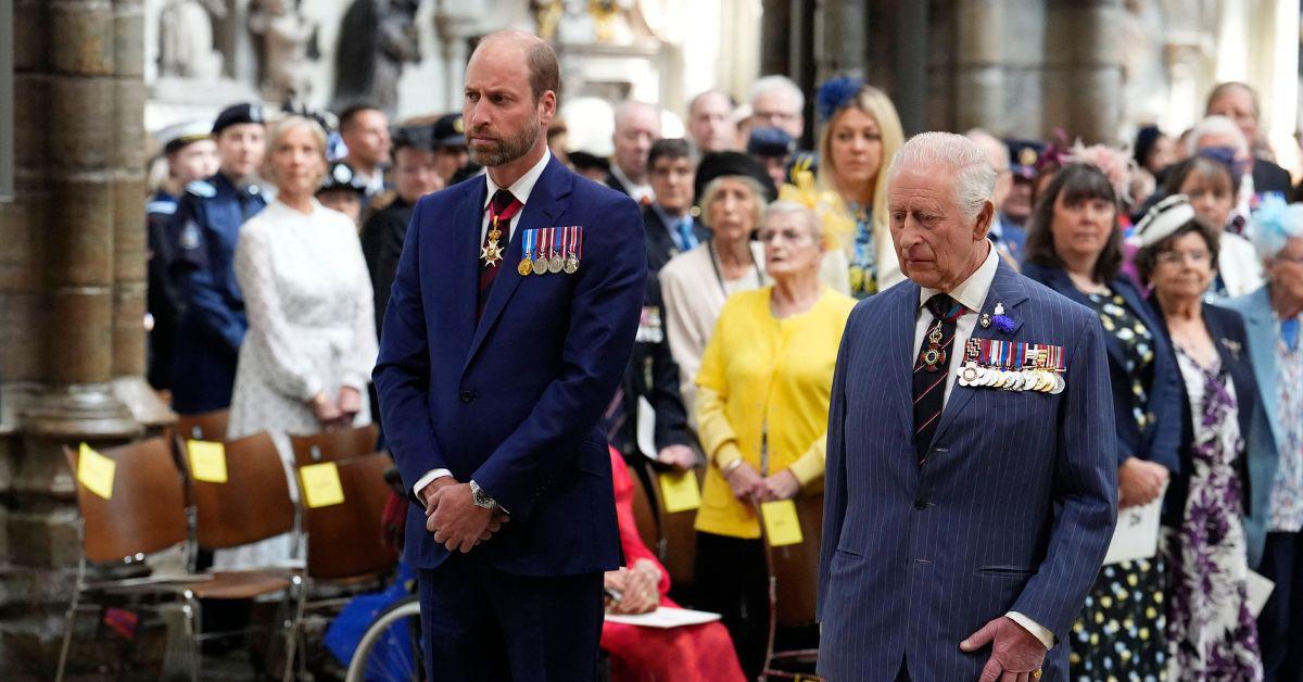 Photo of Prince William and King Charles