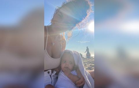 nick cannon baby mama alyssa scott photos pregnancy late son baby boy zen