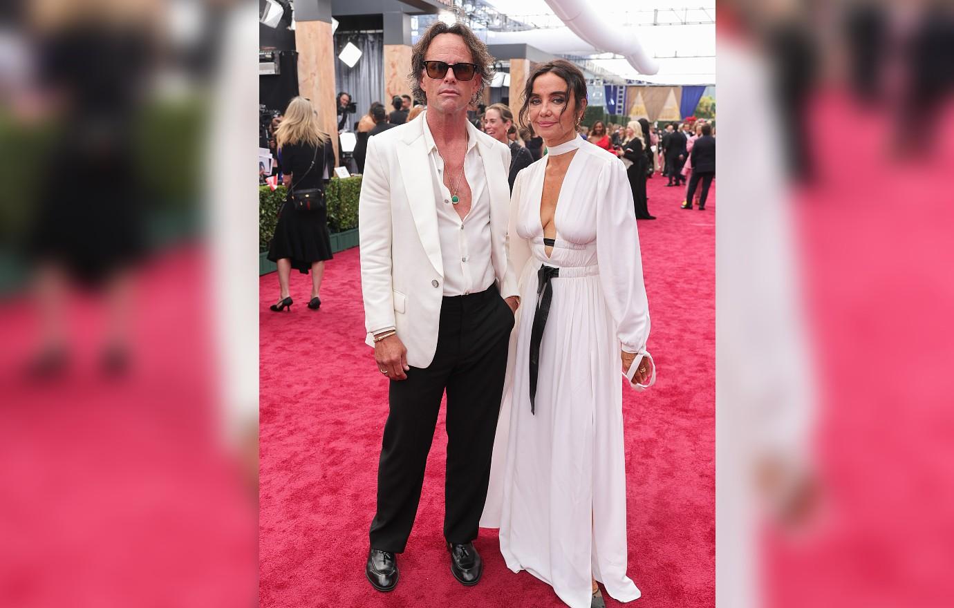 Photo of Walton Goggins and Wife Nadia Conners.