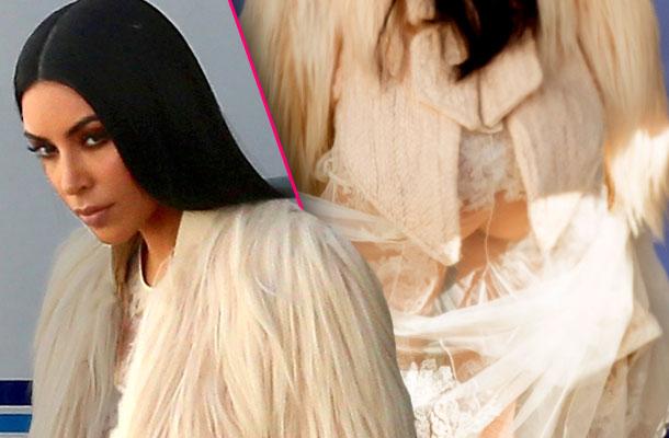 Pics Kim Kardashian Bares Her Butt In Oceans Eight Scene 