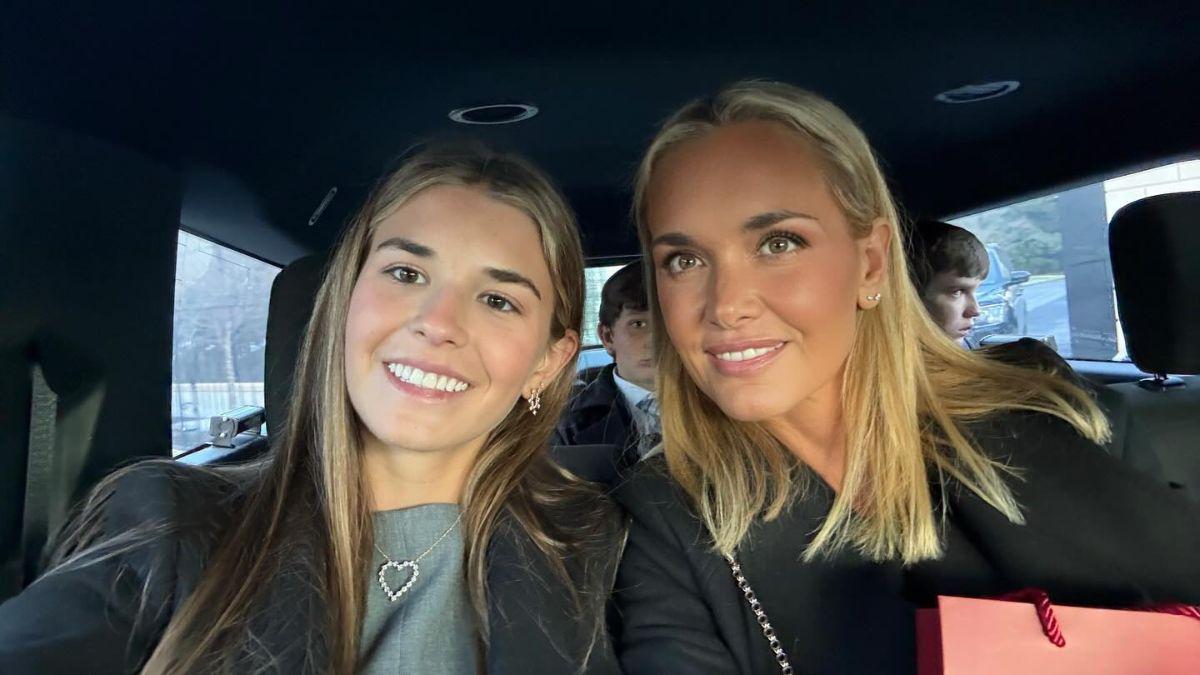 Photo of Kai and Vanessa Trump