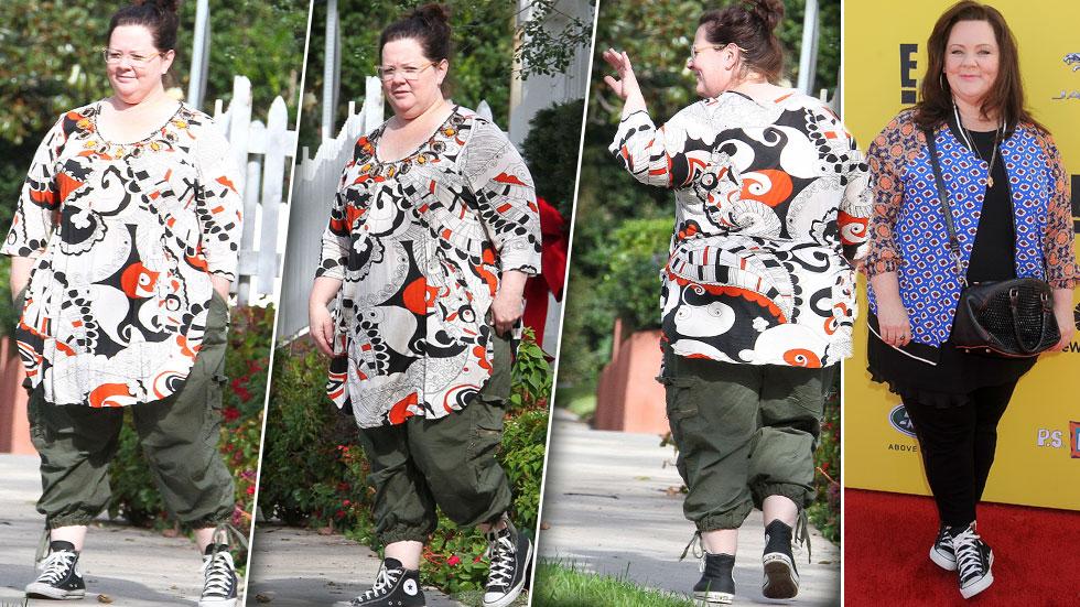 Melissa McCarthy gives her leggings a day off to flaunt 30 pound weight loss