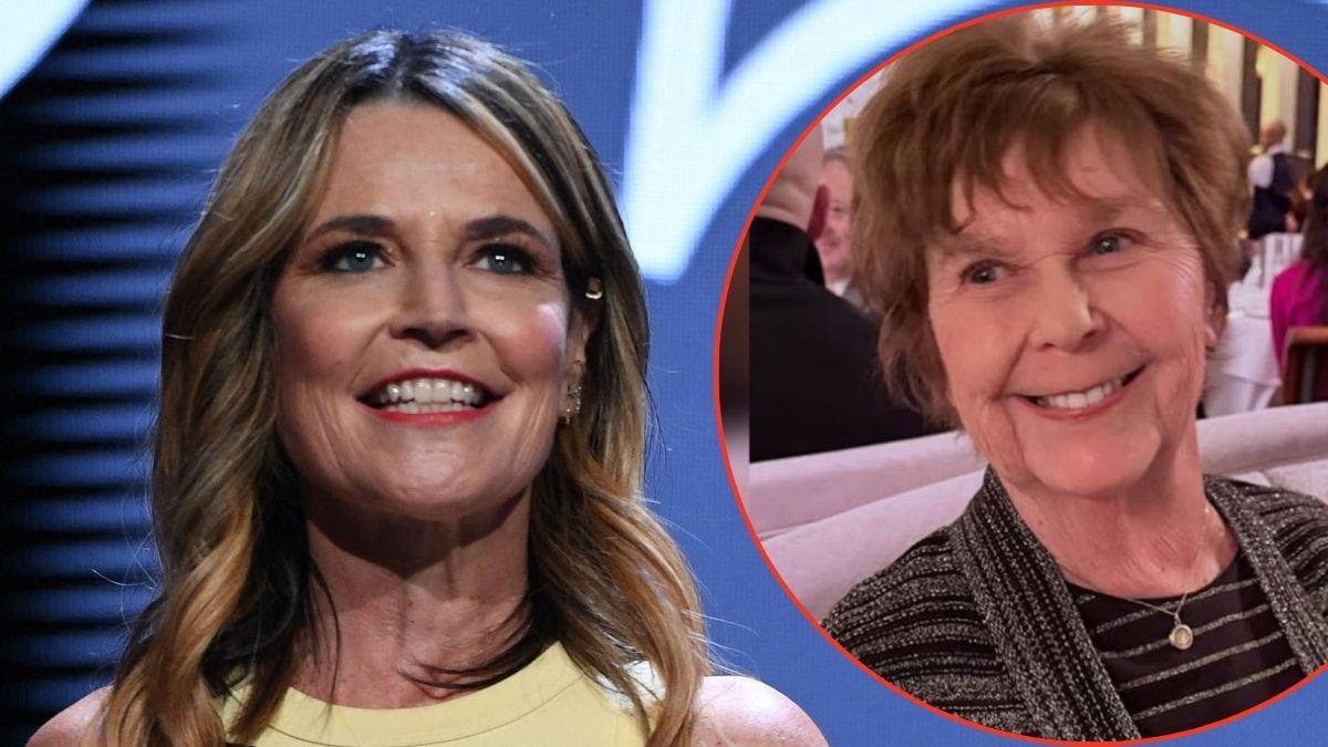 split image of Savannah and Nancy Guthrie