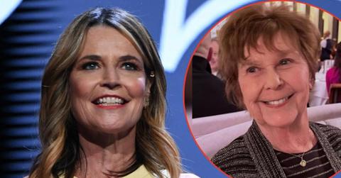 split image of Savannah and Nancy Guthrie